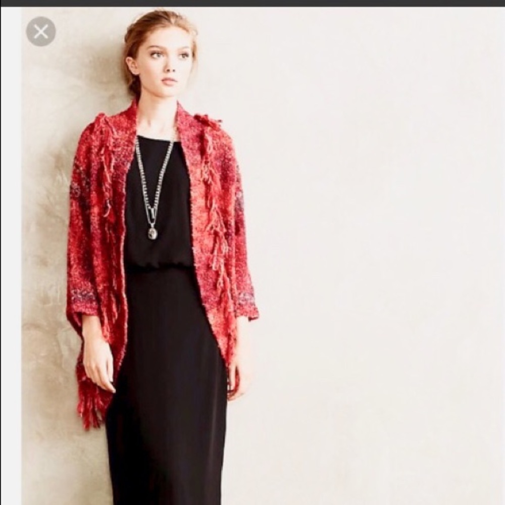 Anthropologie Boucle Cocoon Sweater - Boho Look